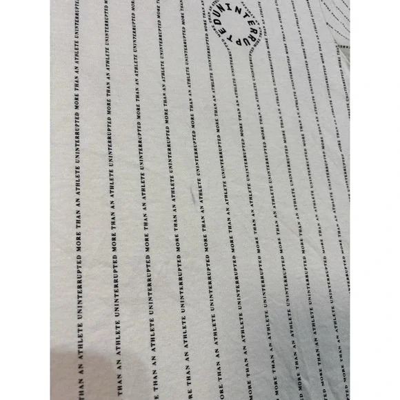 Lebron More Than An Athlete Uninterrupted Performance T-Shirt Men's L White - Picture 8 of 10